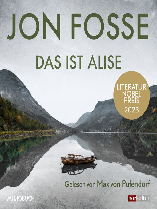 Title details for Das ist Alise by Jon Fosse - Available